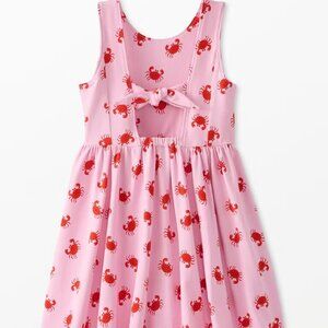 NWOT Hanna Andersson Sleeveless Bow Back Skater Dress with Pockets